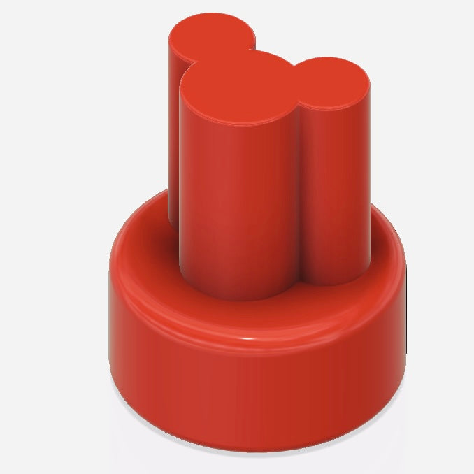 Mick and Minnie Confetti Moulds and Plungers (Sold Separately)