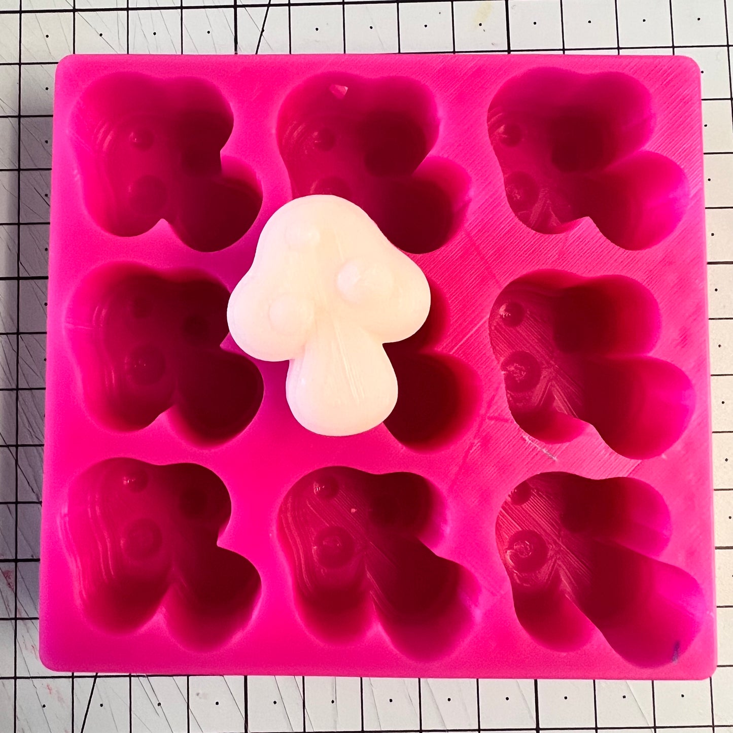 Confetti Silicone Moulds Wax Melts, Bath Bomb Embellishments, Soaps