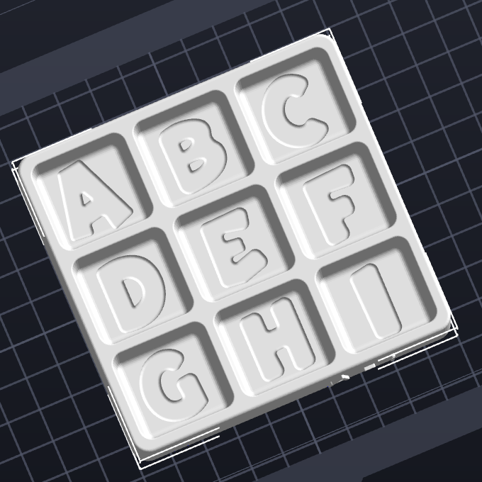 Alphabet, Numbers & Symbols Confetti Mould & Plunger