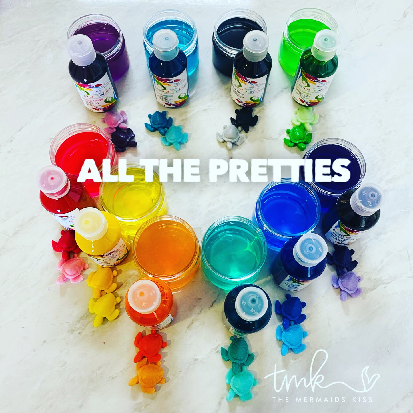 TMK Liquid Colourants for Soaps of all kinds and Soap Crayons 100ml