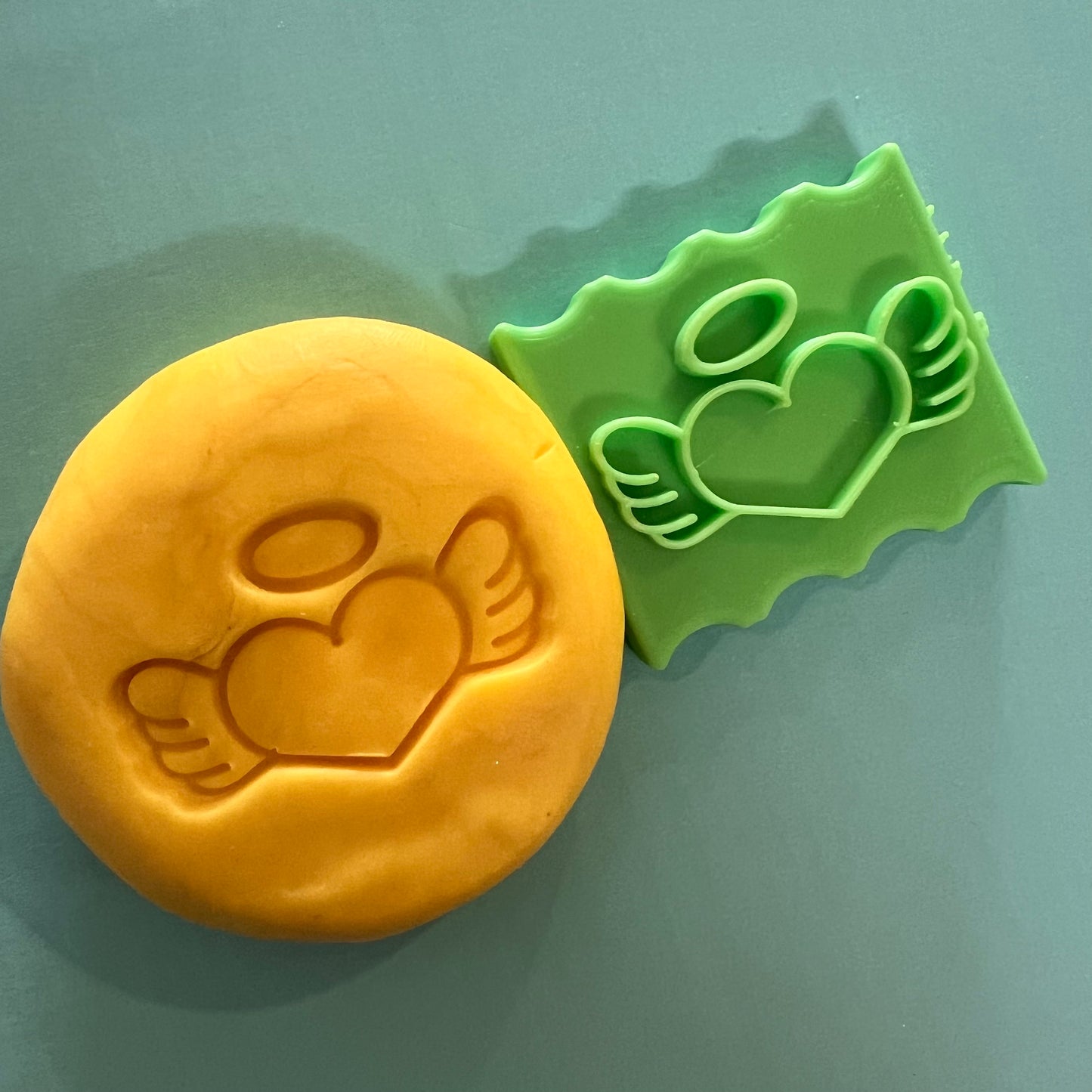 Playdough Bubble Dough Stamps