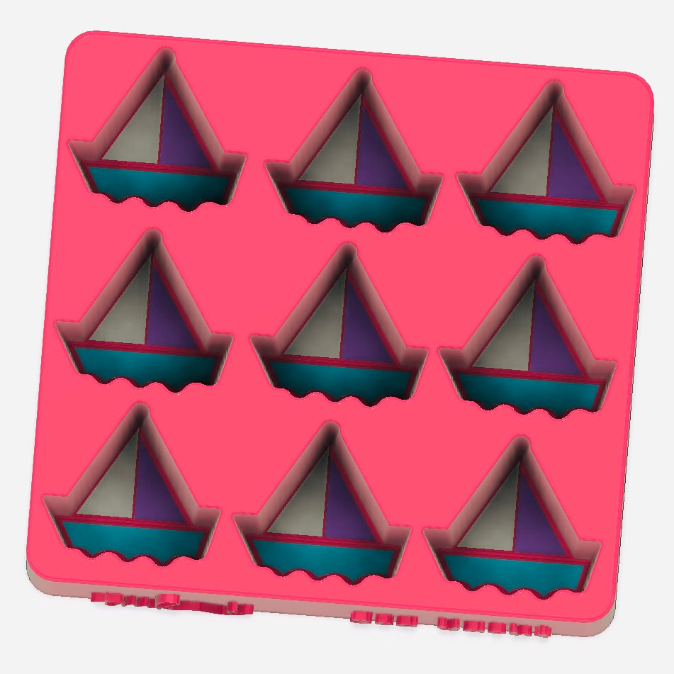 Under the Sea Confetti Moulds and Plungers (Sold as a complete set) OR (SOLD Separately)