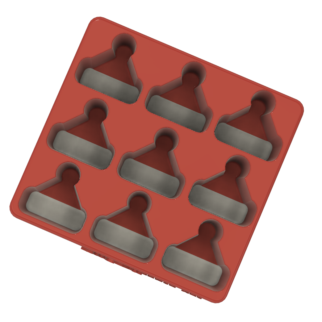 Christmas Confetti Moulds and Plungers (Sold as a complete set) OR (SOLD Separately)