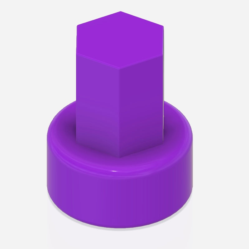 Basic Shapes Confetti Moulds and Plungers (Sold as a complete set) OR (SOLD Separately)