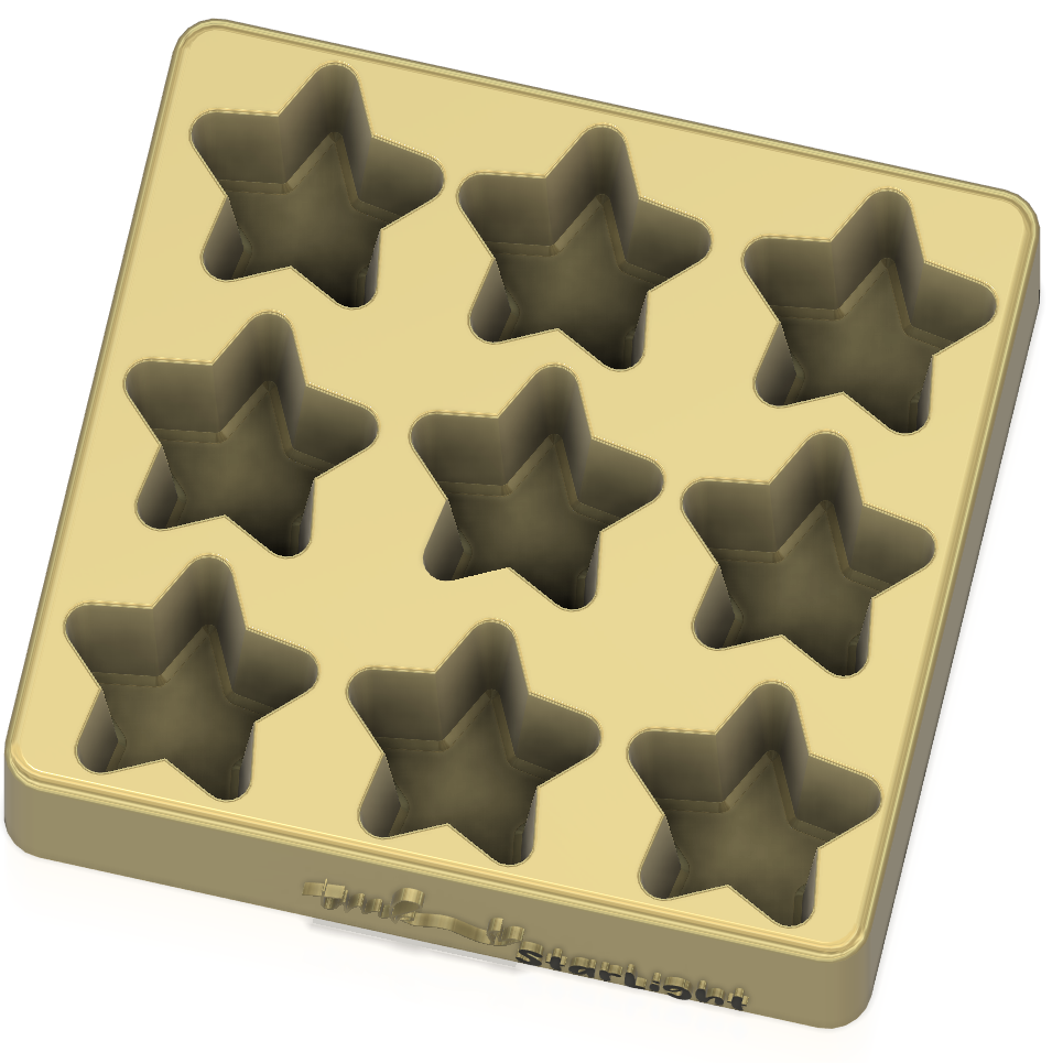 Christmas Confetti Moulds and Plungers (Sold as a complete set) OR (SOLD Separately)