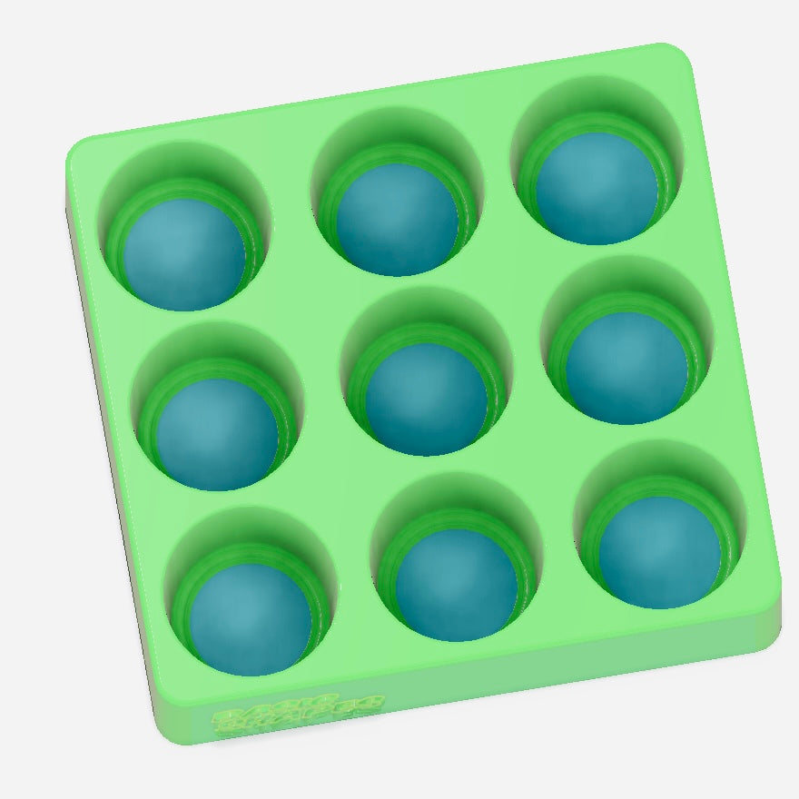 Basic Shapes Confetti Moulds and Plungers (Sold as a complete set) OR (SOLD Separately)