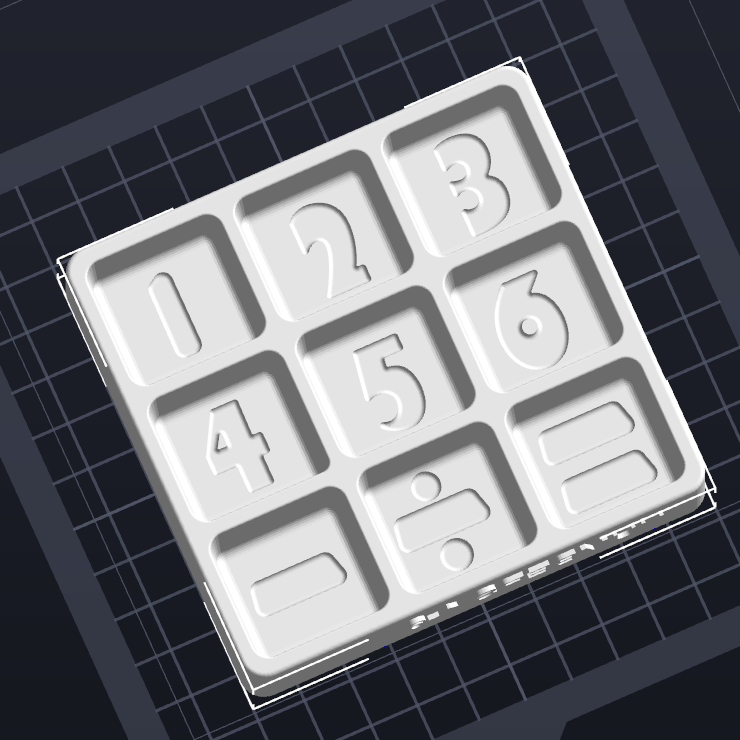 Alphabet, Numbers & Symbols Confetti Mould & Plunger