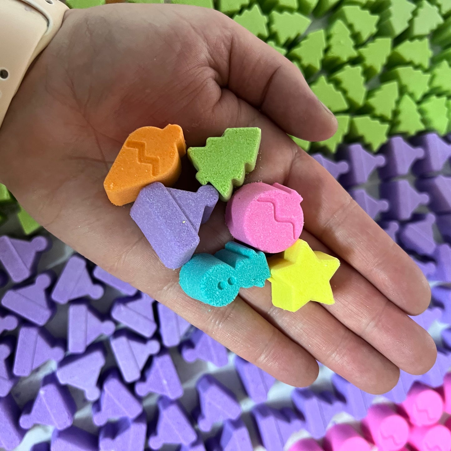 Christmas Confetti Moulds and Plungers (Sold as a complete set) OR (SOLD Separately)
