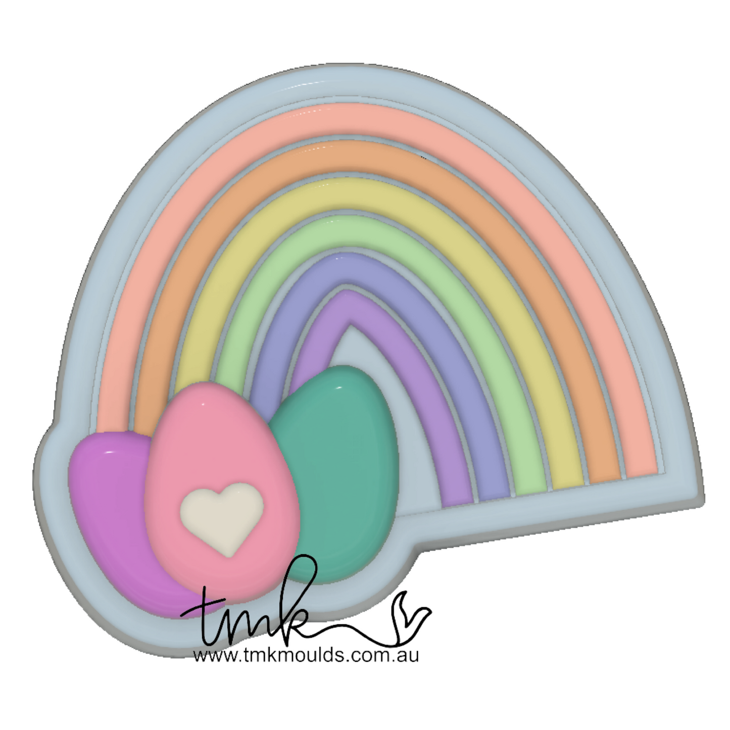 Easter Egg Rainbow NEW (Vacuum Form Mould)❤️ EA
