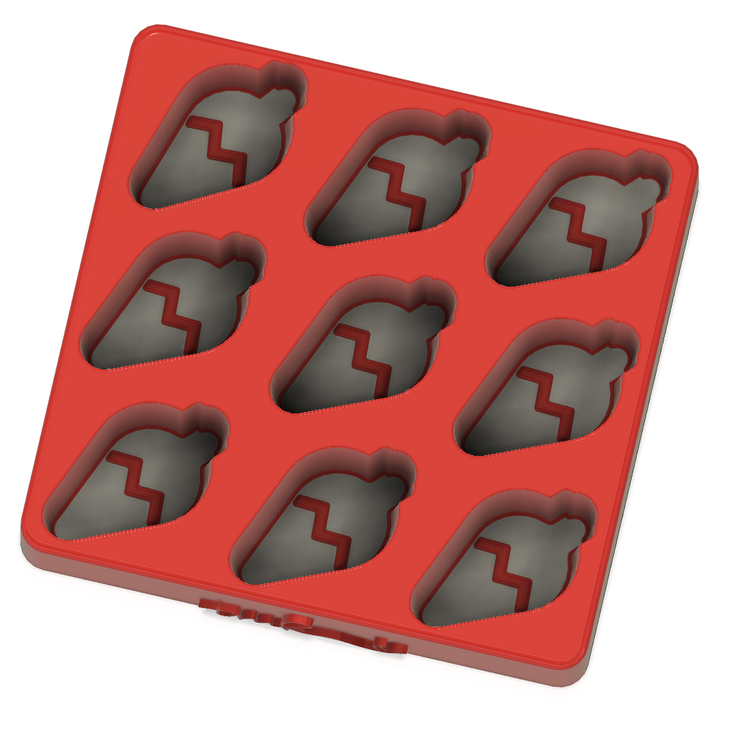 Christmas Confetti Moulds and Plungers (Sold as a complete set) OR (SOLD Separately)