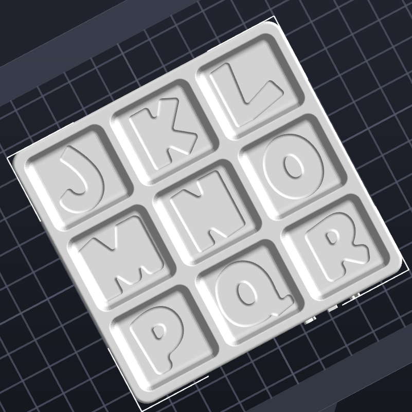 Alphabet, Numbers & Symbols Confetti Mould & Plunger