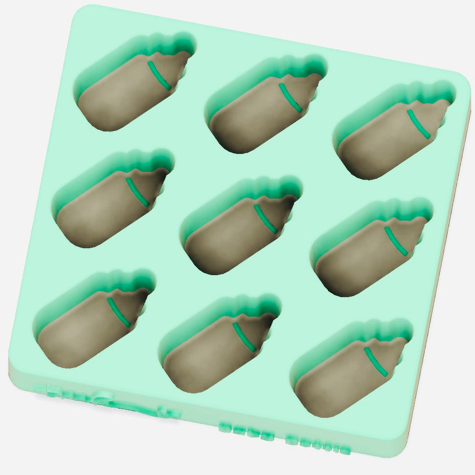 Baby Shower Confetti Moulds and Plungers (Sold as a complete set) OR (SOLD Separately)