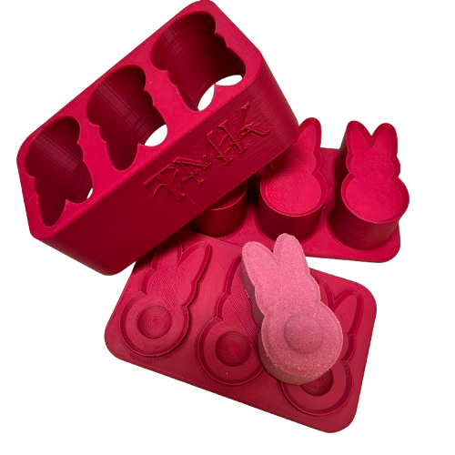 Trio Peep 3D printed Mould Multi Press