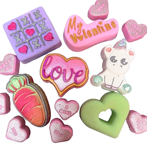 Valentines Conversation Hearts Toddler Moulds