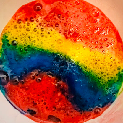 Rainbow Bright Embeds for Bath Bombs