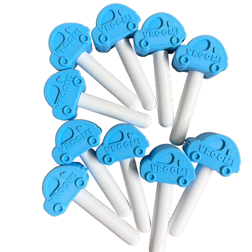 10x Mini Magic Bath Bomb Wands with matching colour handle (Colours in description)