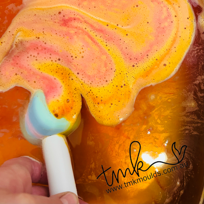 Paint Brush Style Magic Bath Bomb Wands