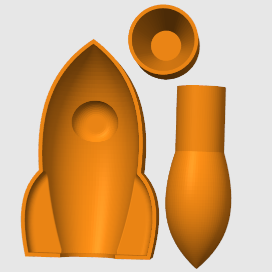 3-2-1…Blast off! Bottle GemBox STL
