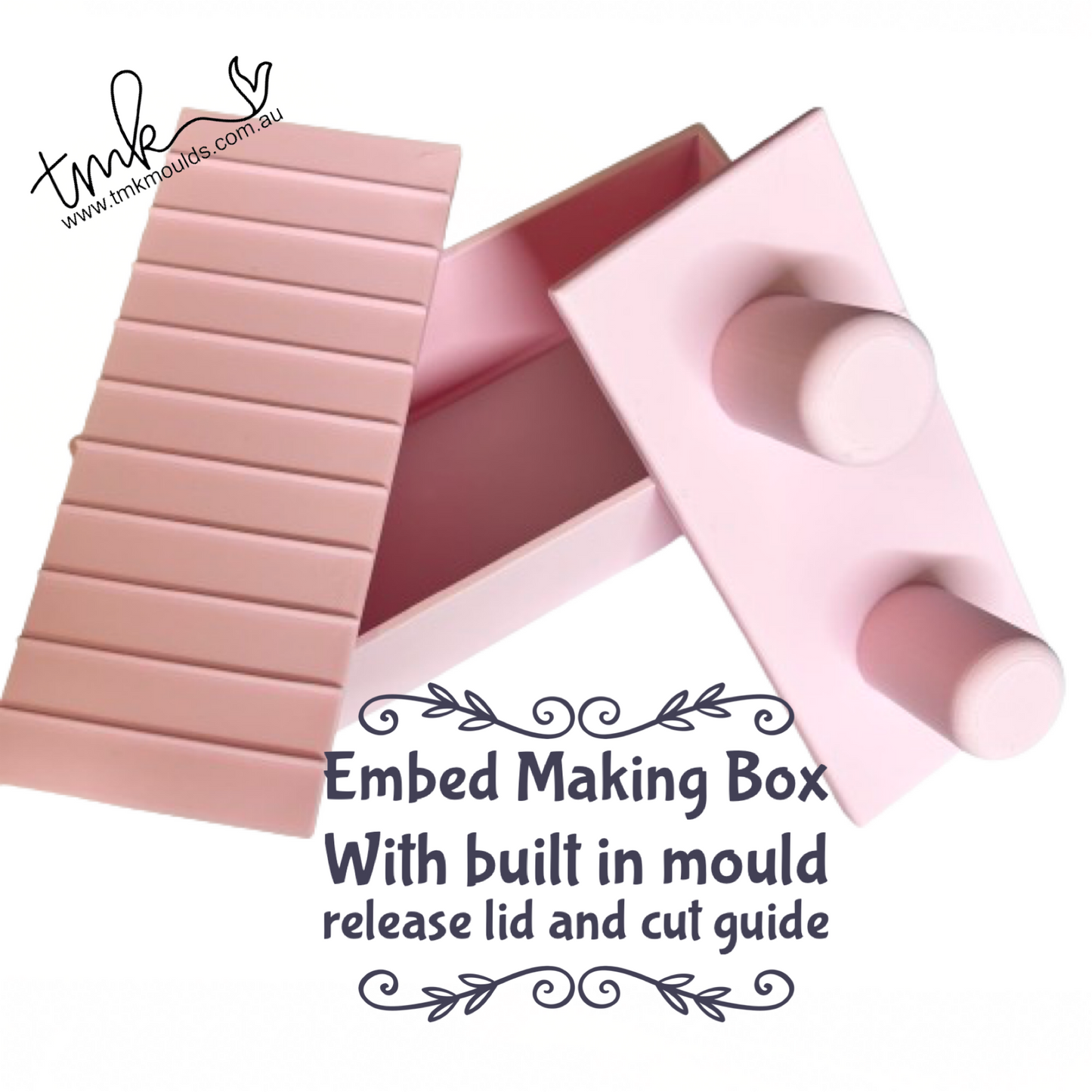Embed Box Mould for making multi colour Embeds