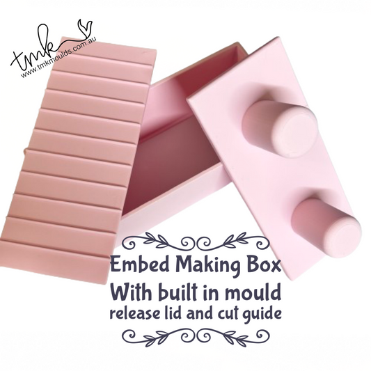 Embed Box Mould for making multi colour Embeds