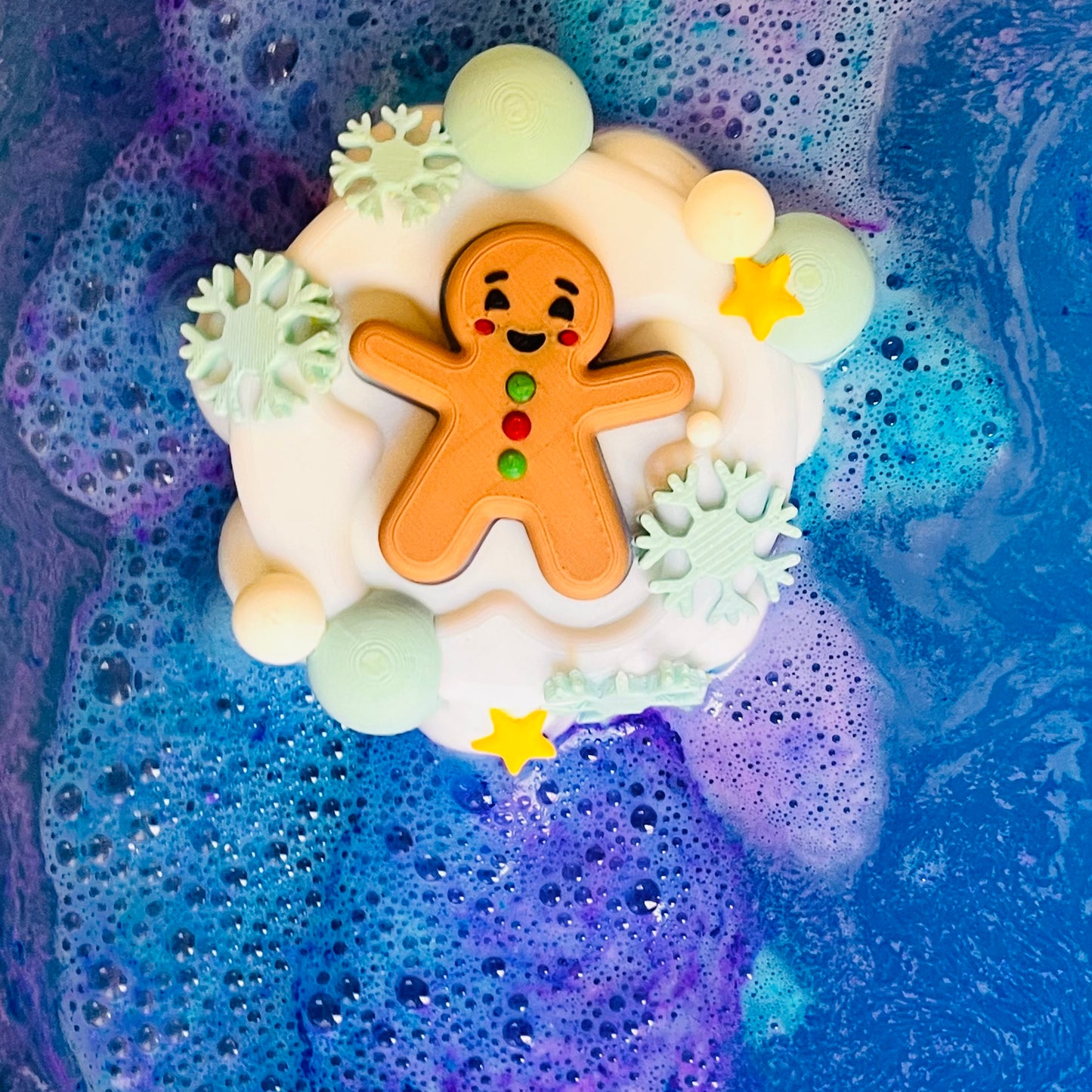 5x Snow Angel Gingerbread for Bath Bombs, Crumble or Mini Bombs