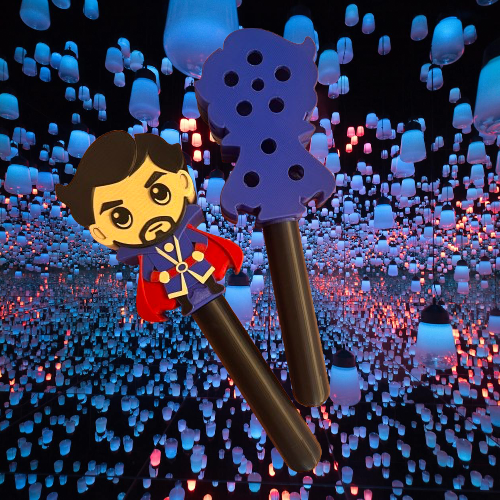 Dr Strange Full Colour Bath Bomb Wands 10x orx5 (3D Printed)