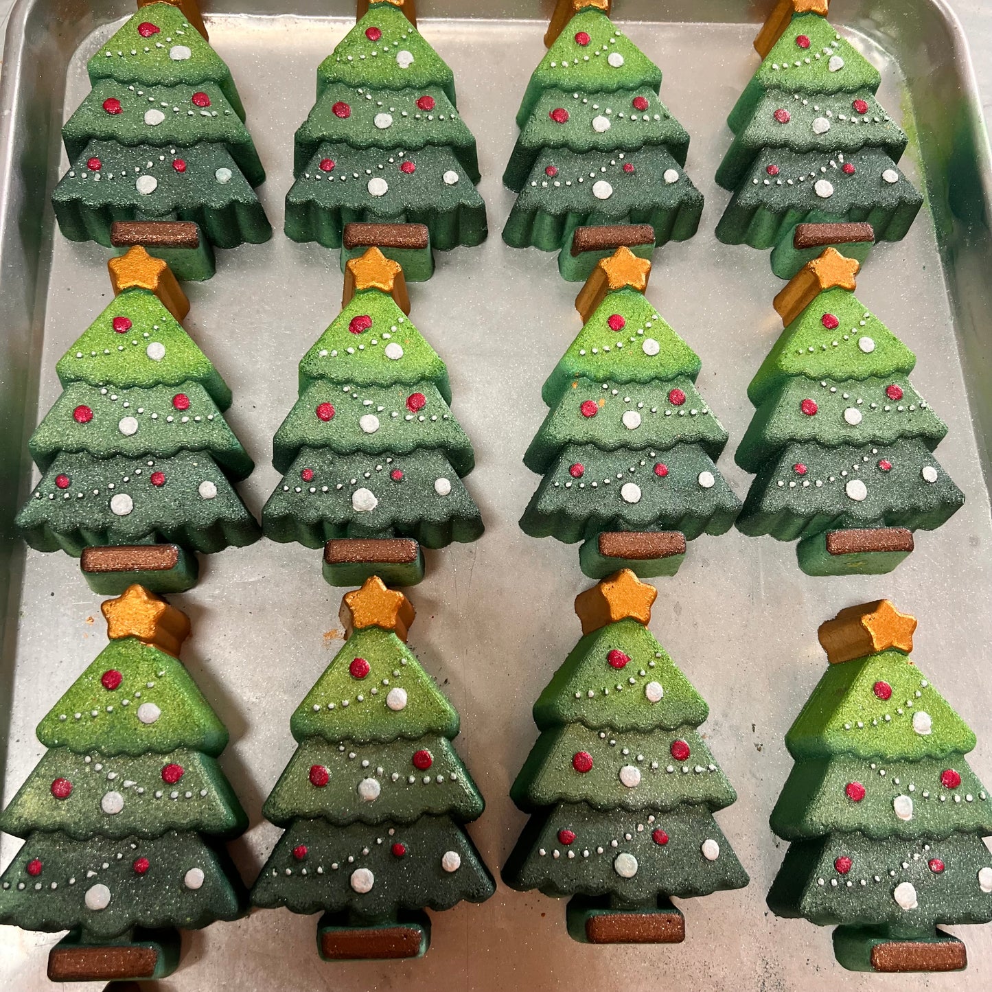 Decorated Tree Hybrid Mould Christmas 2025 (3D Printed)