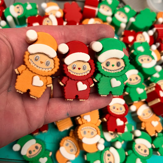 20x Special Release Labubu Christmas Toys in 3 mixed Colours