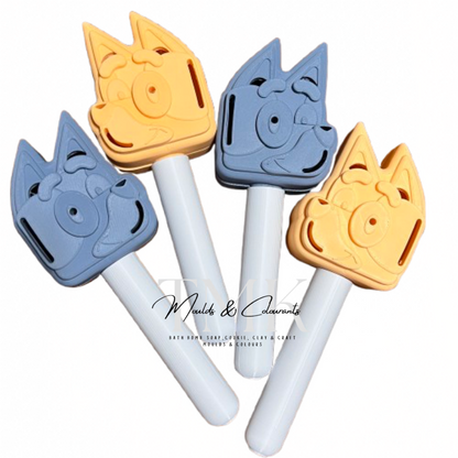 10x Mini Magic Bath Bomb Wands with matching colour handle (Colours in description)