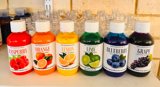 TMK Liquid Colourants for Soaps of all kinds and Soap Crayons 100ml