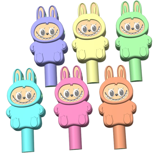 Labubu Wands Coloured or Plain x10