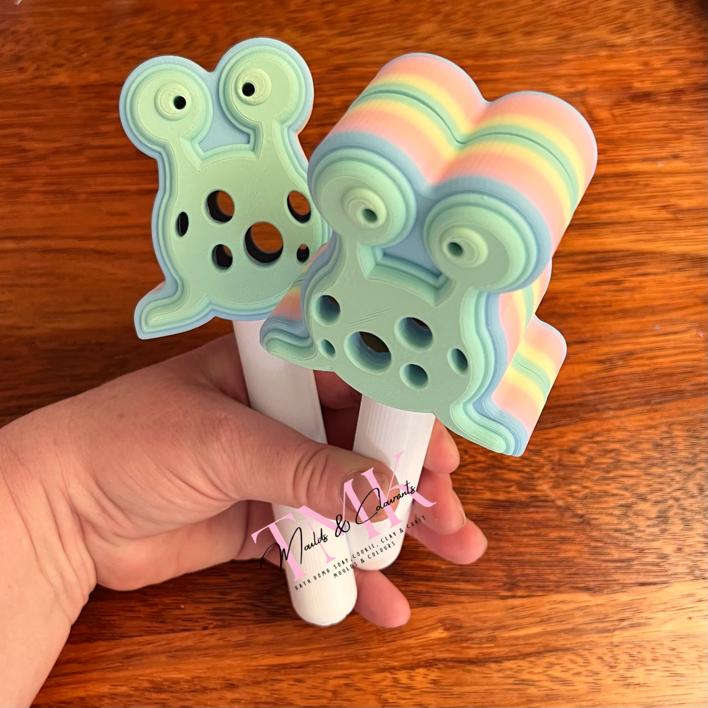 10x Mini Magic Bath Bomb Wands with matching colour handle (Colours in description)