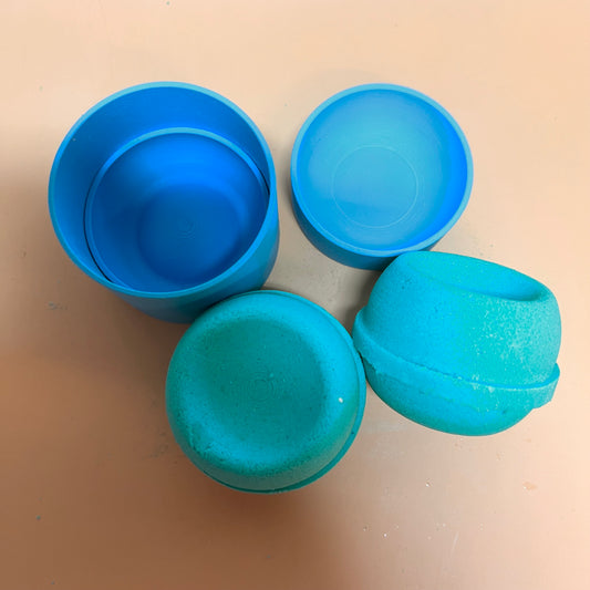 Round Indent with flat bottom 3 Piece Press Mould