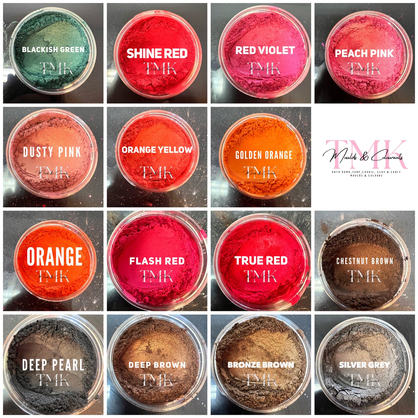 Cosmetic Grade Mica Jars 40gm