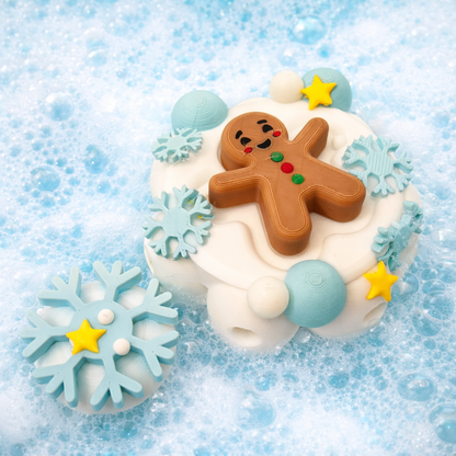 5x Snow Angel Gingerbread for Bath Bombs, Crumble or Mini Bombs
