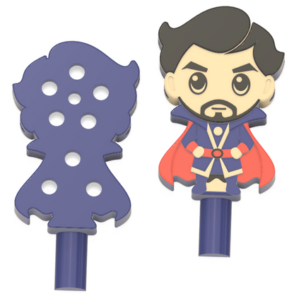 Dr Strange Full Colour Bath Bomb Wands 10x orx5 (3D Printed)