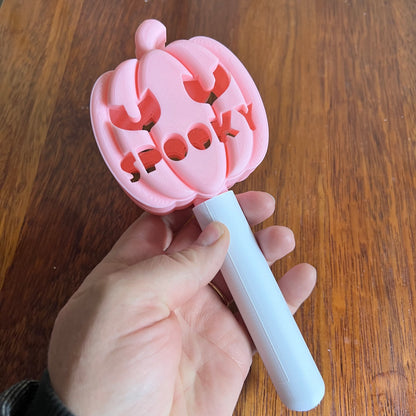 Halloween Pumpkin Style Magic Bath Bomb Wands