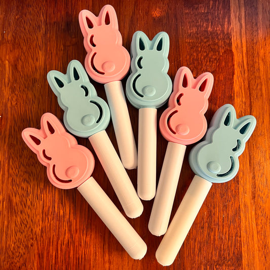 Easter Peep Style Magic Bath Bomb Wands