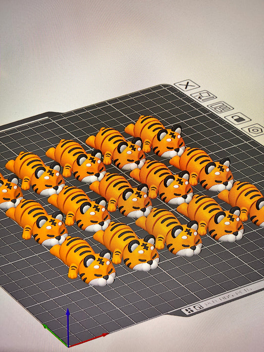 Belinda Butterfly 1, Butterfly 2, Bee, Seahorse, Mouse & Tiger