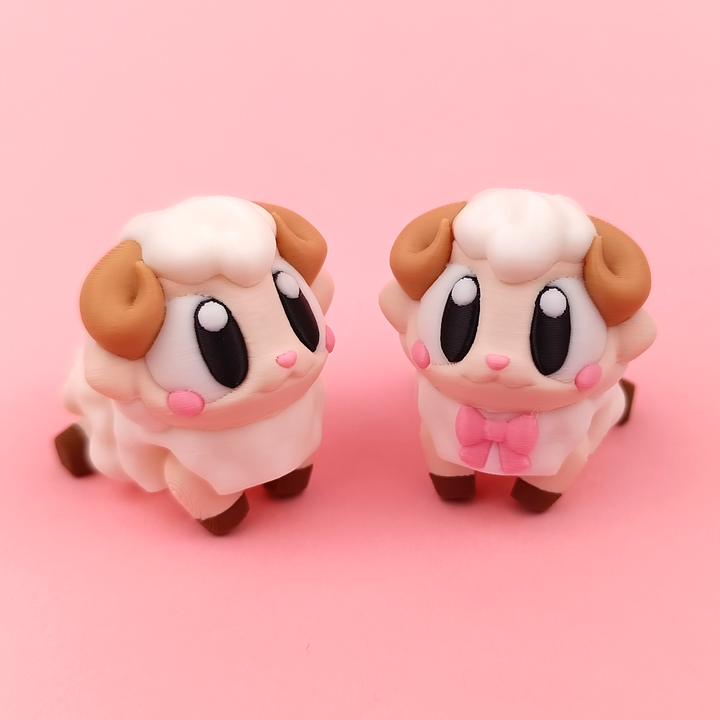 Animals you might see at the Farm Mini Articulated 3D Prints for Bath Bombs