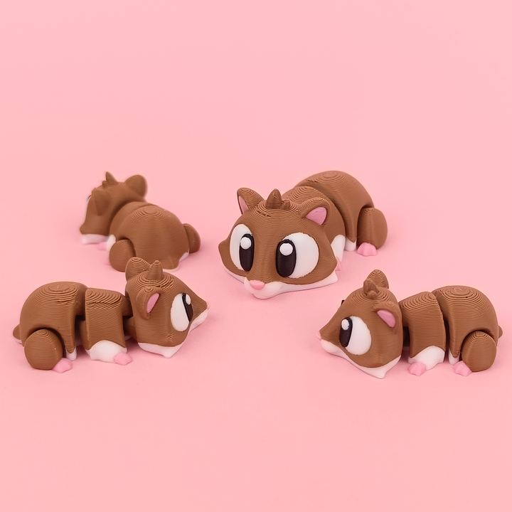 Animals you might see at the Farm Mini Articulated 3D Prints for Bath Bombs
