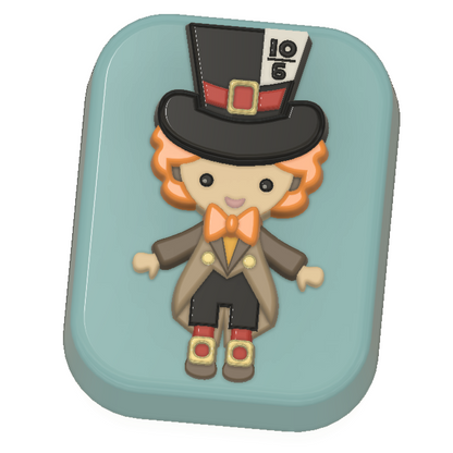 Alice in Wonderland Cubes (Vacuum Form Mould)
