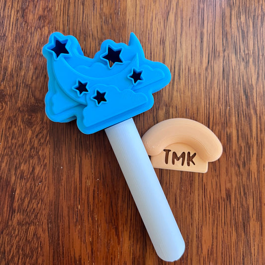 Starry Moon Magic Bath Bomb Wands