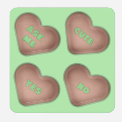 Valentines Conversation Hearts Toddler Moulds