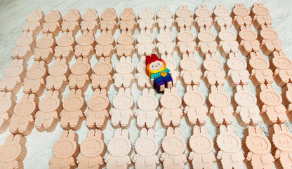 Labubu Macaron Fluffy (3D Printed)