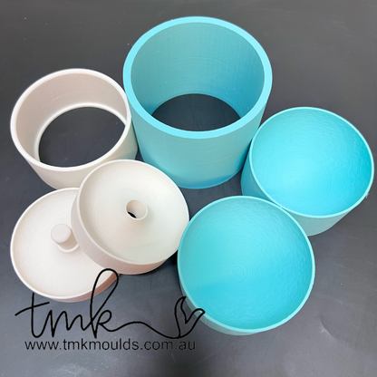 3 Piece Press Quality Moulds ROUND & DONUT