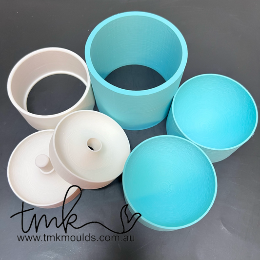 3 Piece Press Quality Moulds ROUND & DONUT