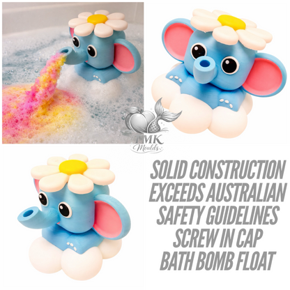 5x Evie the Elephant for Bath Bombs or Mini Bombs