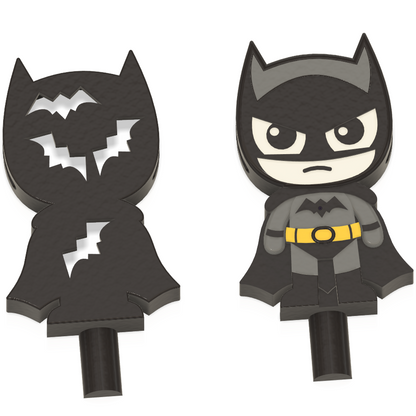 Batman Full Colour Bath Bomb Wands 10x orx5 (3D Printed)