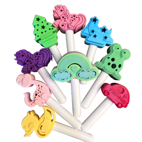 Full Mystery Box 10x Wands Random Designs and Colours (Image is example ONLY)